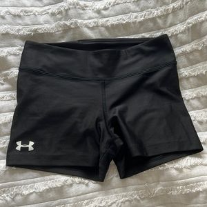 Under armour spandex shorts